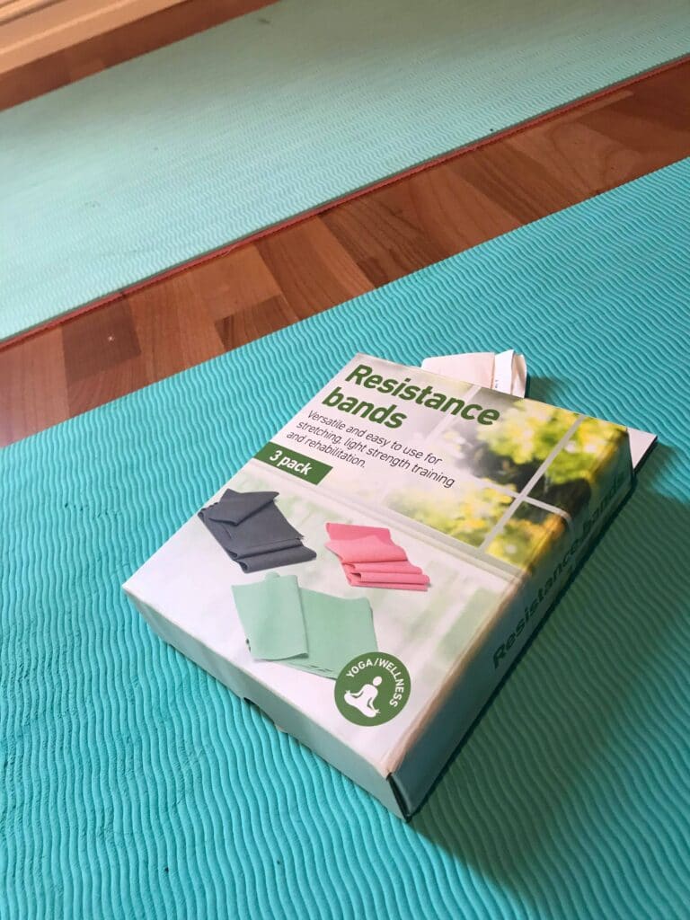 Hjemmeøvelser med strikk